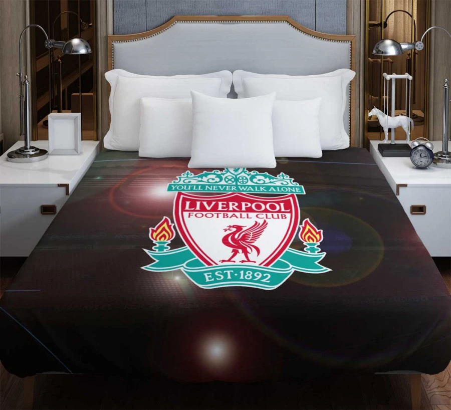 Liverpool FC Exciting Football Club Duvet Cover