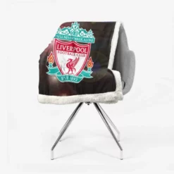 Liverpool FC Exciting Football Club Sherpa Fleece Blanket 2