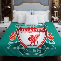 Liverpool FC The club competes in the Premier League Duvet Cover