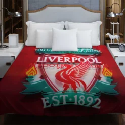 Liverpool Football Encouraging Football Club Duvet Cover