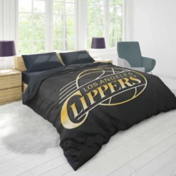 Los Angeles Clippers Professional NBA Basketball Club Duvet Cover 1