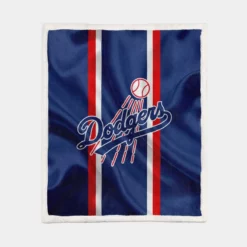 Los Angeles Dodgers American Professional Baseball Team Sherpa Fleece Blanket 1