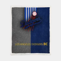 Los Angeles Dodgers Excellent MLB Baseball Club Sherpa Fleece Blanket 1