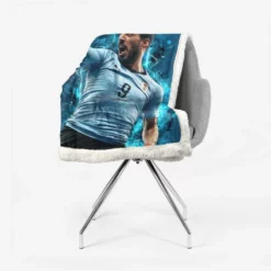 Luis Suarez Premier League Golden Boot Player Sherpa Fleece Blanket 2