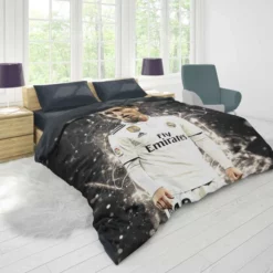 Luka Modric  Real Madrid Football Player Duvet Cover 1