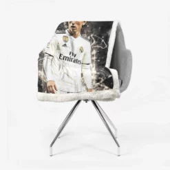 Luka Modric  Real Madrid Football Player Sherpa Fleece Blanket 2