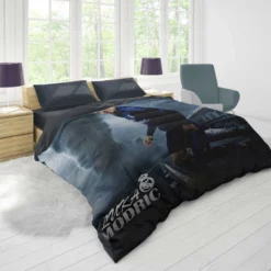 Luka Modric Top Ranked Football Player Duvet Cover 1