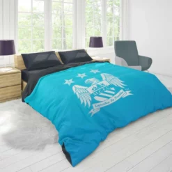 Manchester City FC Premier League Club Duvet Cover 1