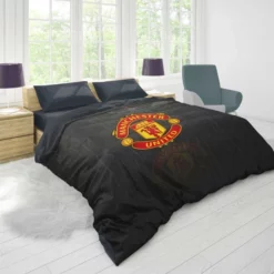 Manchester United FC Energetic Football Player Duvet Cover 1