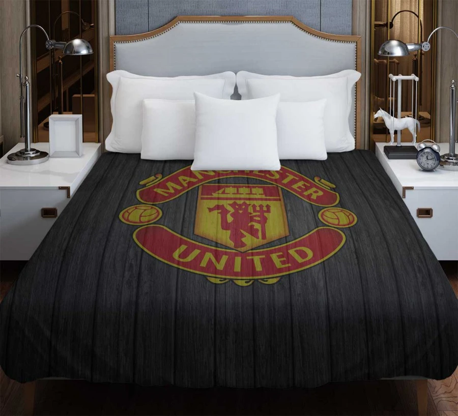 Manchester United FC Sensational Soccer Club Duvet Cover