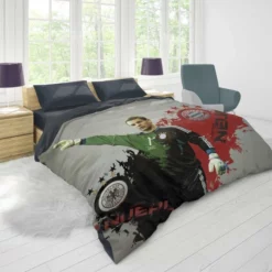 Manuel Neuer Professional German Football Player Duvet Cover 1