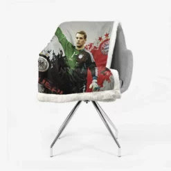 Manuel Neuer Professional German Football Player Sherpa Fleece Blanket 2