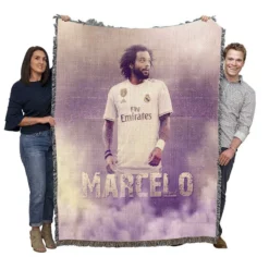 Marcelo Vieira Brazil Sports Player Woven Blanket