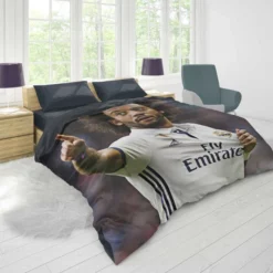 Marcelo Vieira European Cup Football Player Duvet Cover 1