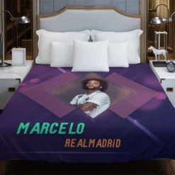 Marcelo Vieira da Silva Junior Footballer Player Duvet Cover