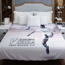 Marcelo Vieira da Silva Junior Soccer Player Duvet Cover