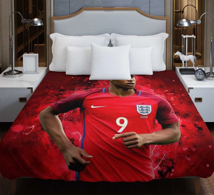 Marcus Rashford  England Duvet Cover