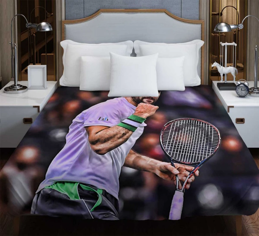 Marin Cilic Excellent WTA Tennis Player Duvet Cover