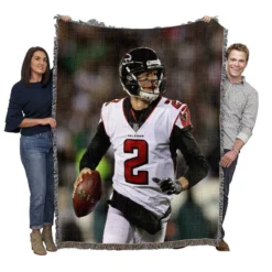 Matt Ryan Popular NFL Football Player Woven Blanket