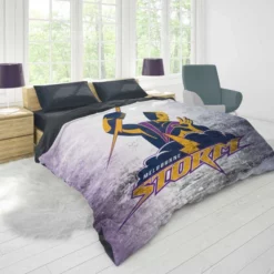 Melbourne Storm Australian Rugby League Club Duvet Cover 1