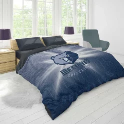 Memphis Grizzlies Excellent NBA Basketball Club Duvet Cover 1