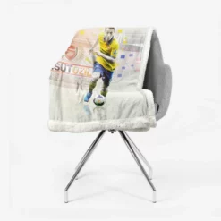 Mesut Ozil Celebrated Arsenal Football Player Sherpa Fleece Blanket 2