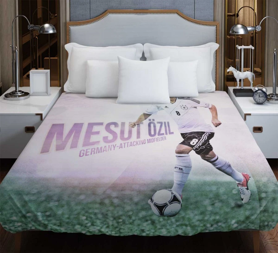 Mesut Ozil Confederations Cup Football Player Duvet Cover