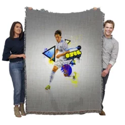 Mesut Ozil Extraordinary Football Player Woven Blanket