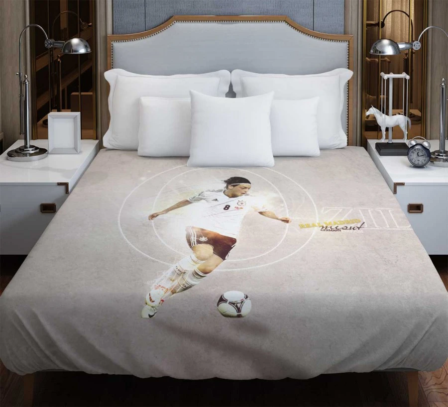 Mesut Ozil  Germany Football Player Duvet Cover