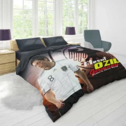 Mesut Ozil Professional Football Player Duvet Cover 1