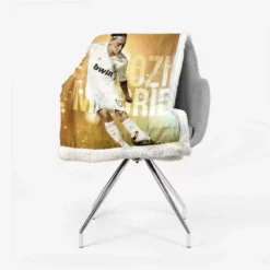 Mesut Ozil Spanish Real Madrid Footballer Sherpa Fleece Blanket 2