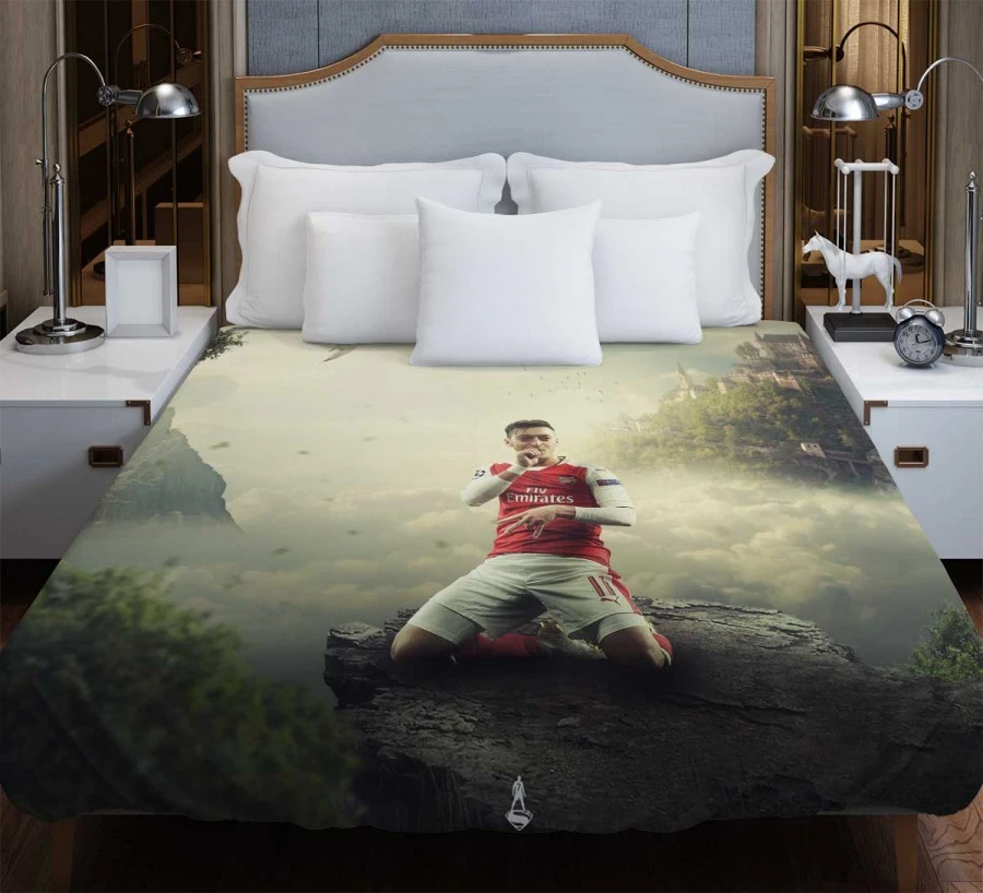 Mesut Ozil Sports Player Animated Duvet Cover