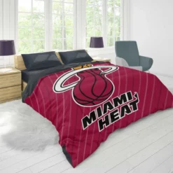 Miami Heat Popular NBA Basketball Club Duvet Cover 1