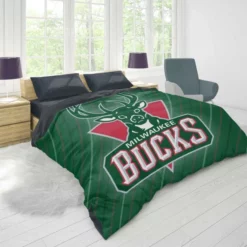 Milwaukee Bucks Conference Titles NBA Team Duvet Cover 1