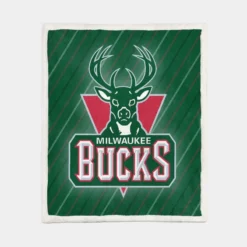 Milwaukee Bucks Conference Titles NBA Team Sherpa Fleece Blanket 1