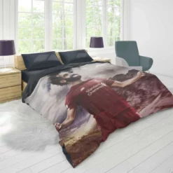 Mohamed Salah English Club Sports Player Duvet Cover 1