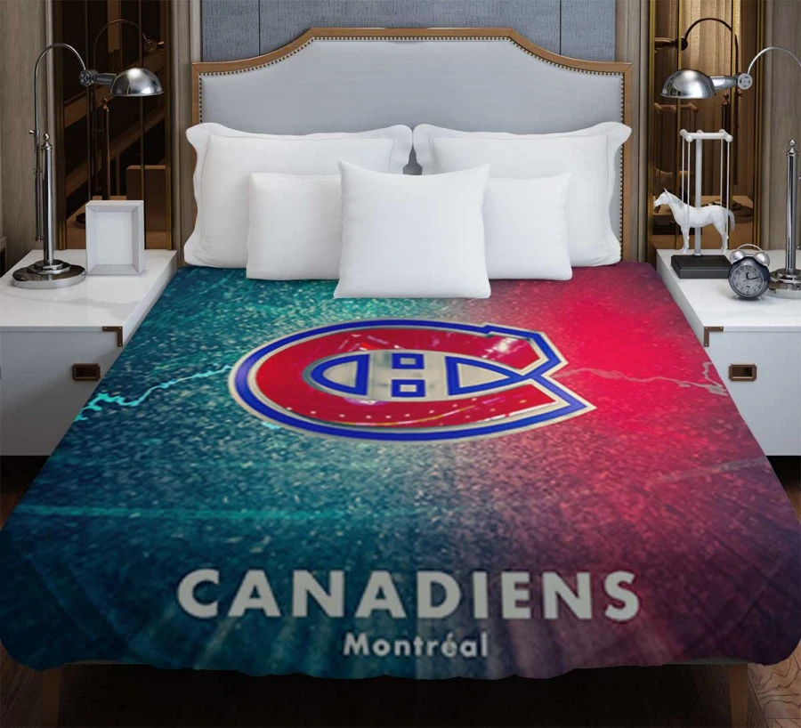 Montreal Canadiens Professional NHL Hockey Club Duvet Cover