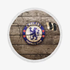 Most Epic Football Club Chelsea FC Round Beach Towel