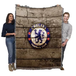 Most Epic Football Club Chelsea FC Woven Blanket