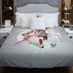 Most Goal in FIFA WC Cristiano Ronaldo Duvet Cover