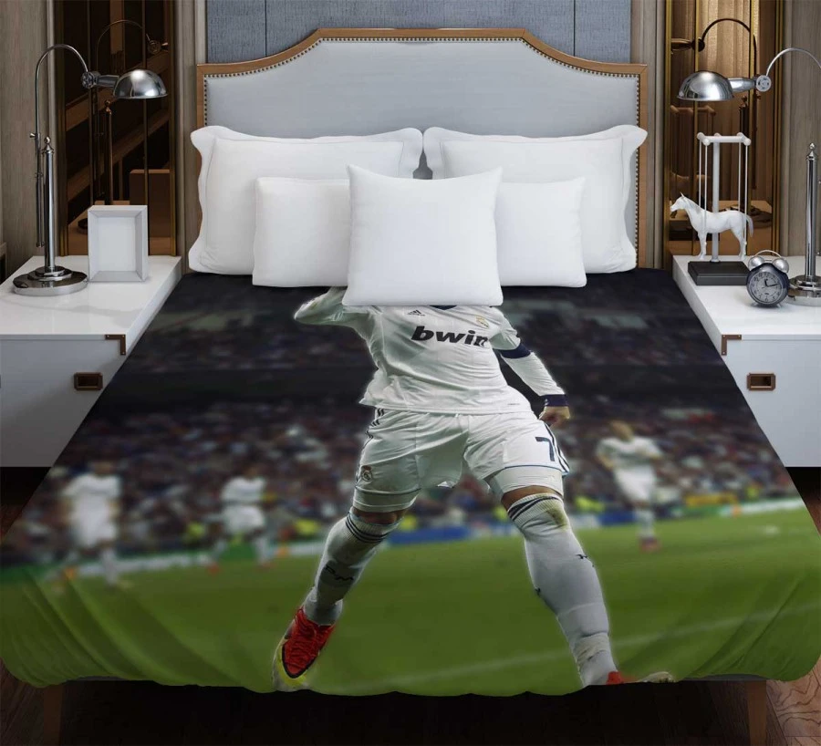 Most Score Real Madrid Player Cristiano Ronaldo Duvet Cover