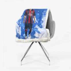 Motivating Sports Player Lionel Messi Sherpa Fleece Blanket 2