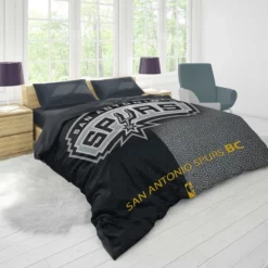 NBA Basketball Club San Antonio Spurs Logo Duvet Cover 1