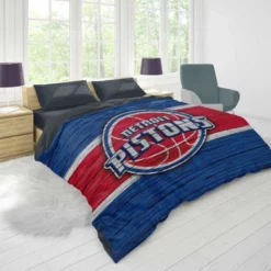 NBA Basketball Team Detroit Pistons Duvet Cover 1