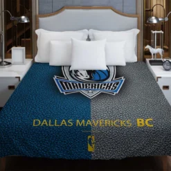 NBA Champions Basketball Logo Dallas Mavericks Duvet Cover