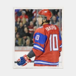 Nail Yakupov Professional NHL Hockey Player Sherpa Fleece Blanket 1