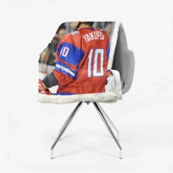 Nail Yakupov Professional NHL Hockey Player Sherpa Fleece Blanket 2