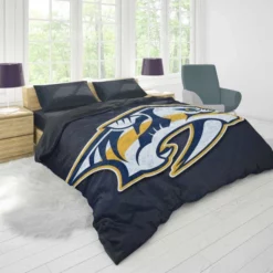 Nashville Predators Excellent NHL Hockey Team Duvet Cover 1