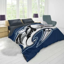 Nashville Predators Popular NHL Hockey Team Duvet Cover 1