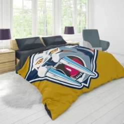 Nashville Predators Professional Ice Hockey Team Duvet Cover 1